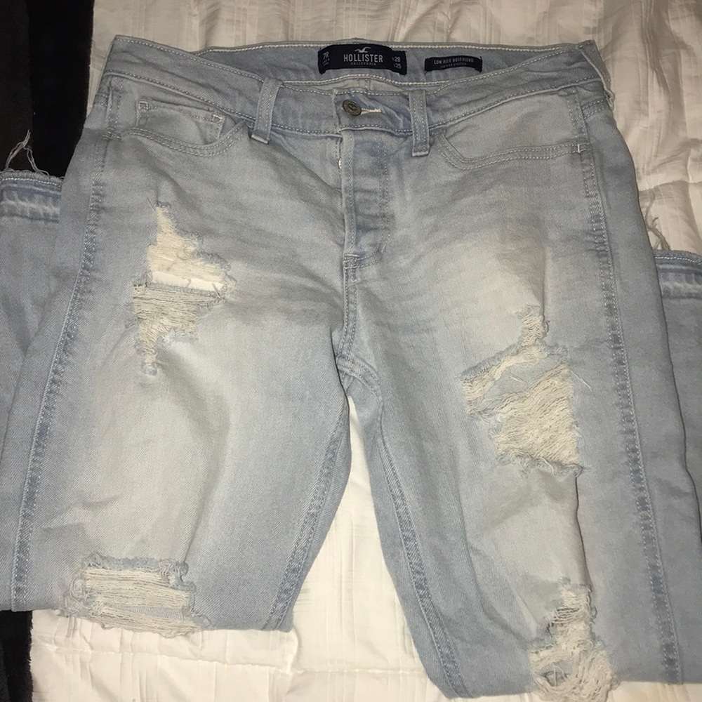 Hollister boyfriend jeans